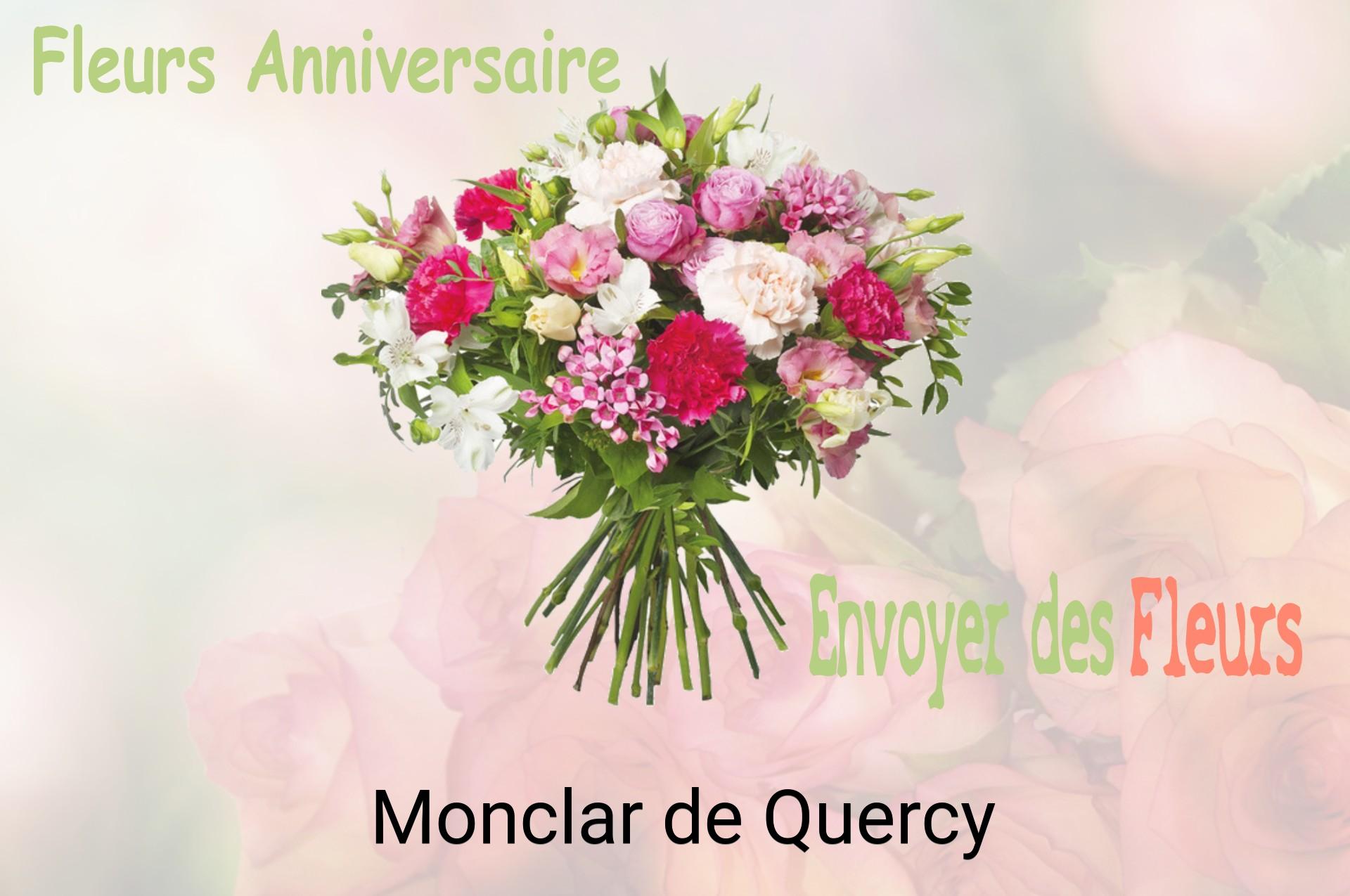 Bouquet de fleurs d’anniversaire livré à Monclar-de-Quercy